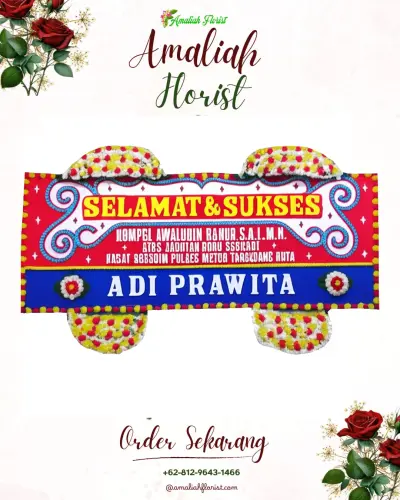 Karangan Bunga Ucapan Selamat di Ciputri